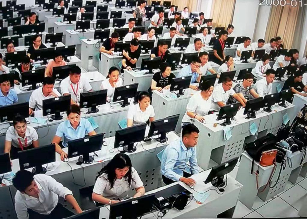 2019年7月贝壳找房全国搏学争霸赛考试在贝博官网顺利举办