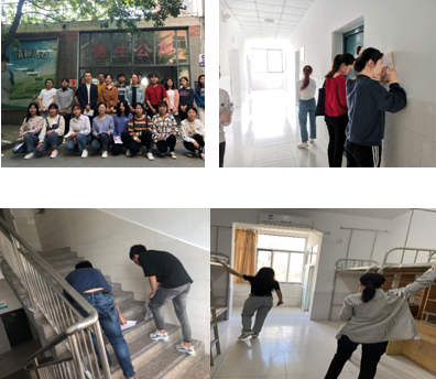 贝博官网土木工程学院党总支组织开展迎新生宿舍设施查检志愿服务