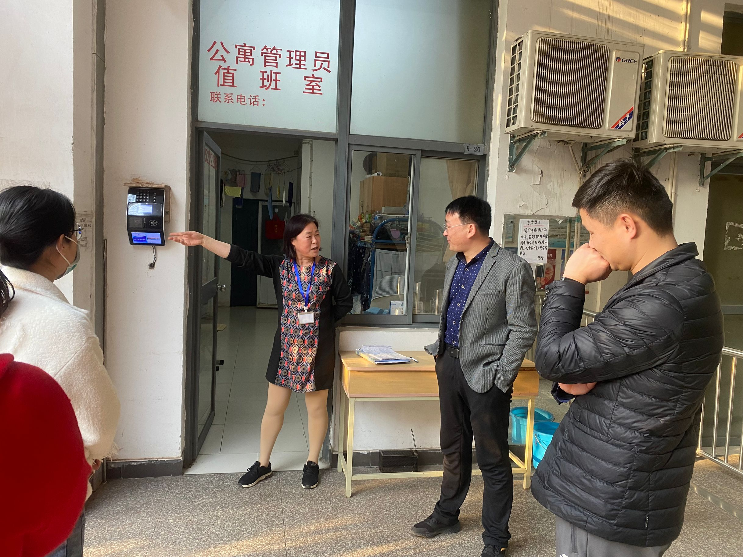 贝博官网开展学生社区安全大检查