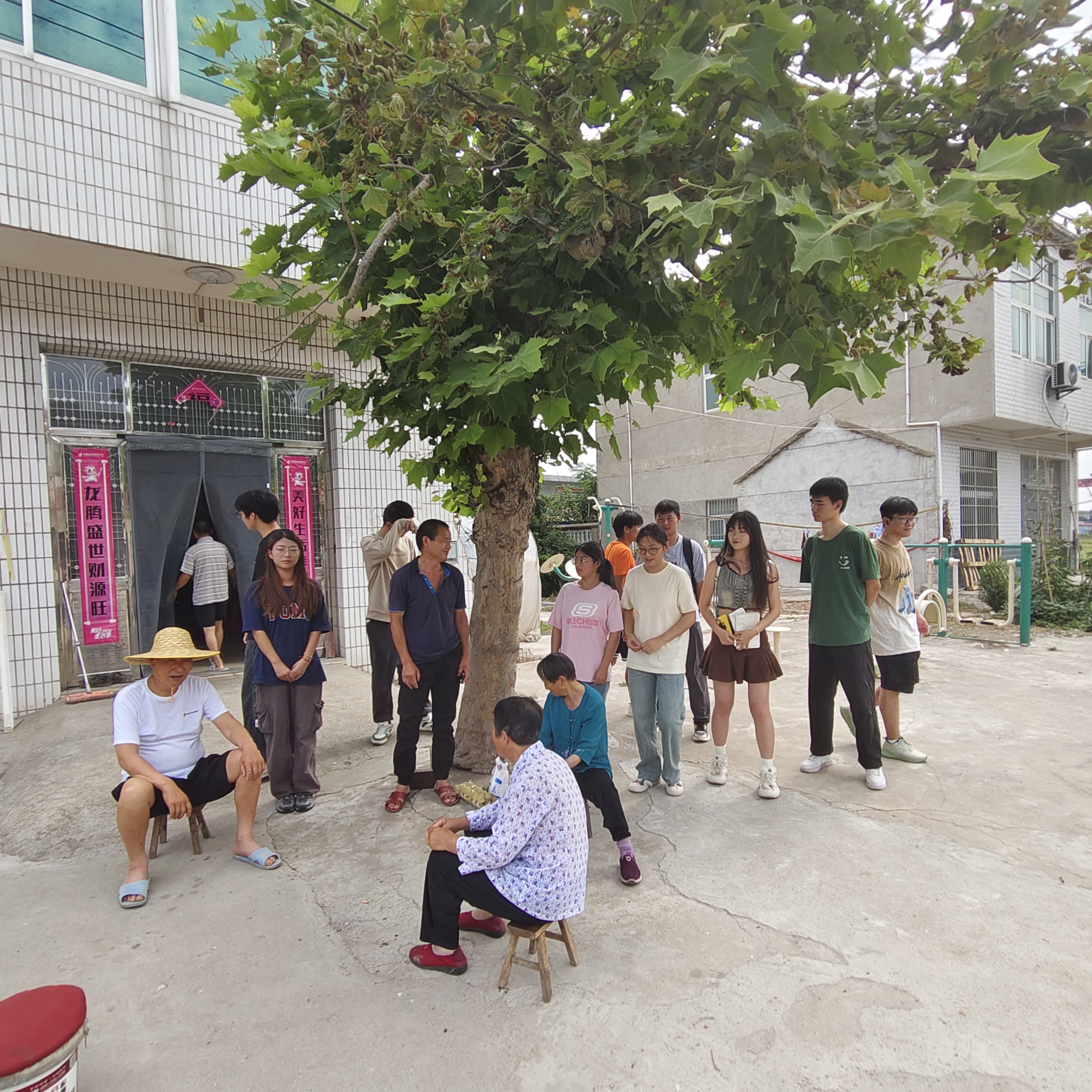 <strong>暑期“三下乡”社会实践（一）：BB贝博艾弗森官方网站“姥下河社会实践团队”三下乡活动圆满结束</strong>