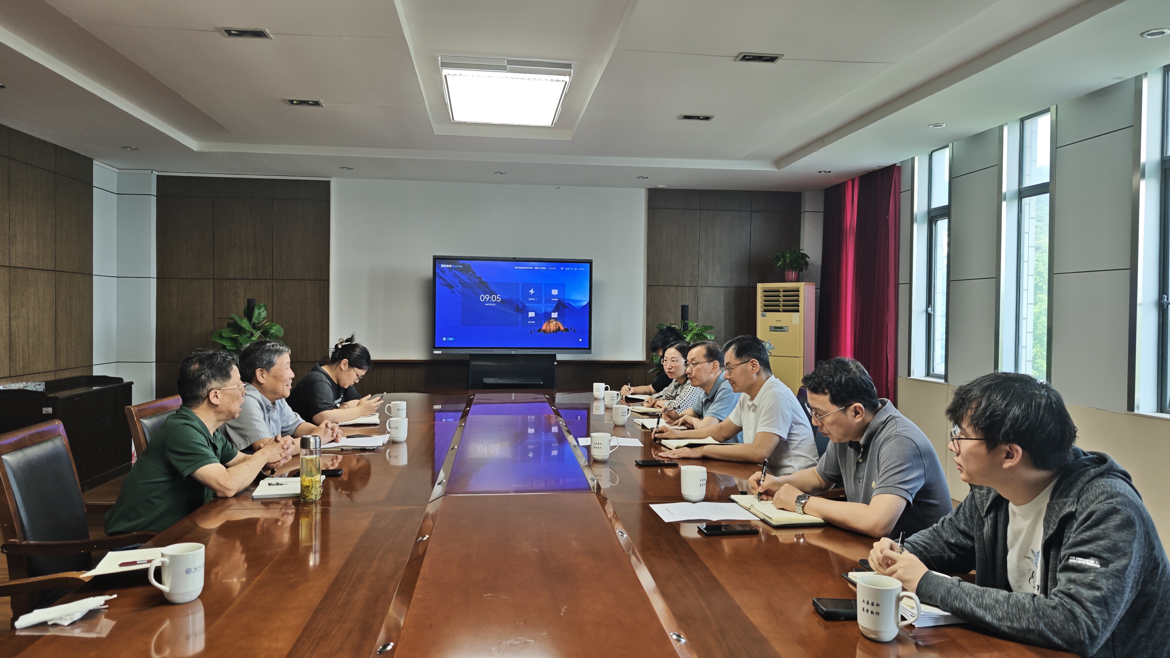 马鞍山市科技局一行赴贝博官网调研