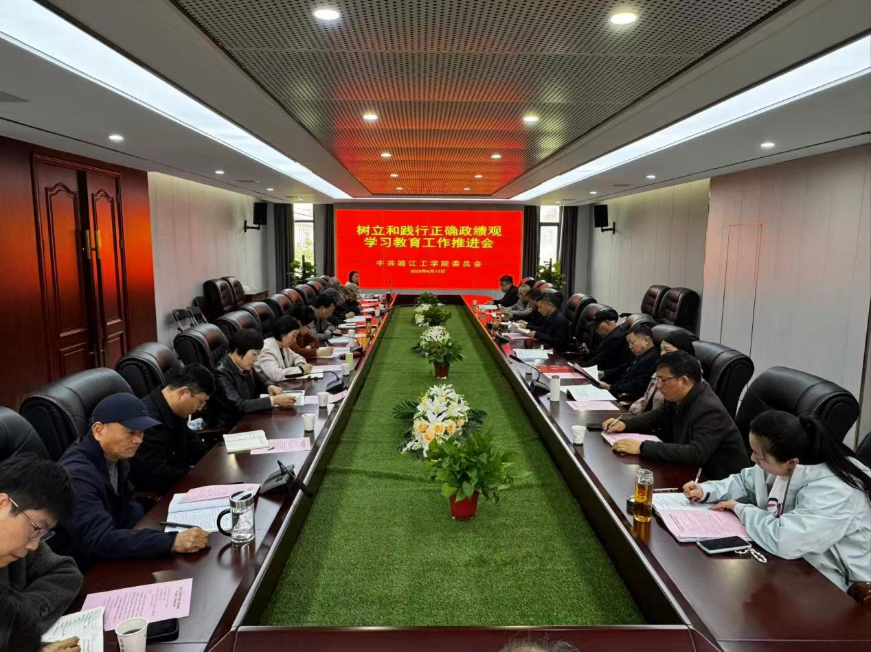 BB贝博艾弗森官方网站召开树立和践行正确政绩观学习教育工作推进会