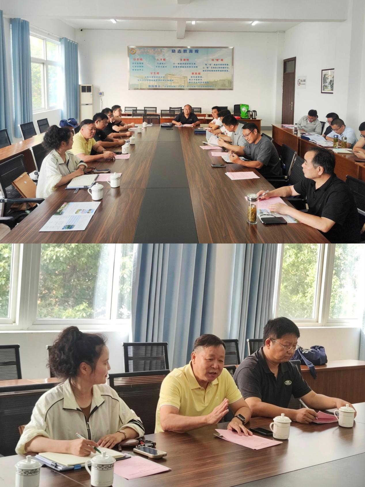 BB贝博艾弗森官方网站赴宣城市励志中学开展招生宣讲座谈活动